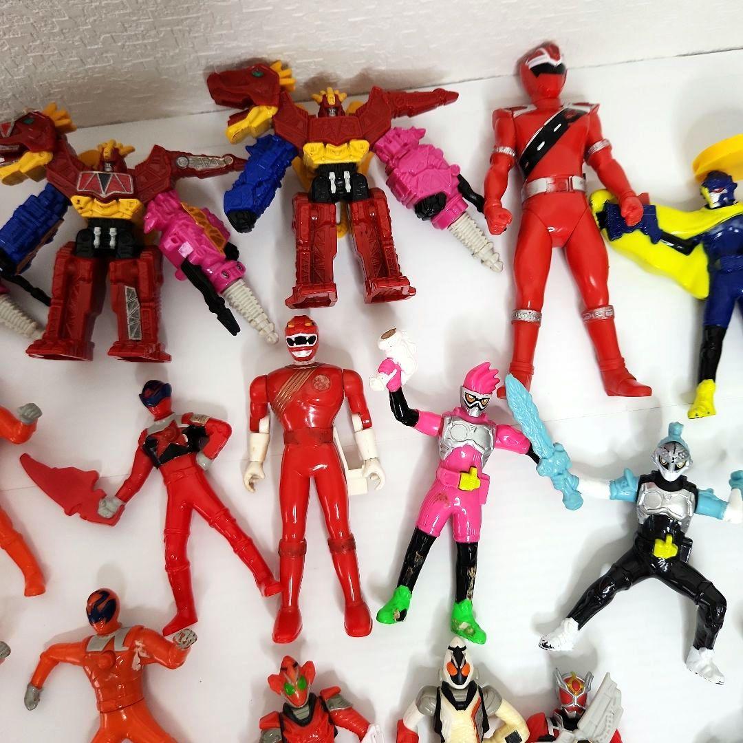 ハッピーセット 仮面ライダー＆戦隊ヒーローフィギュア 28体セット