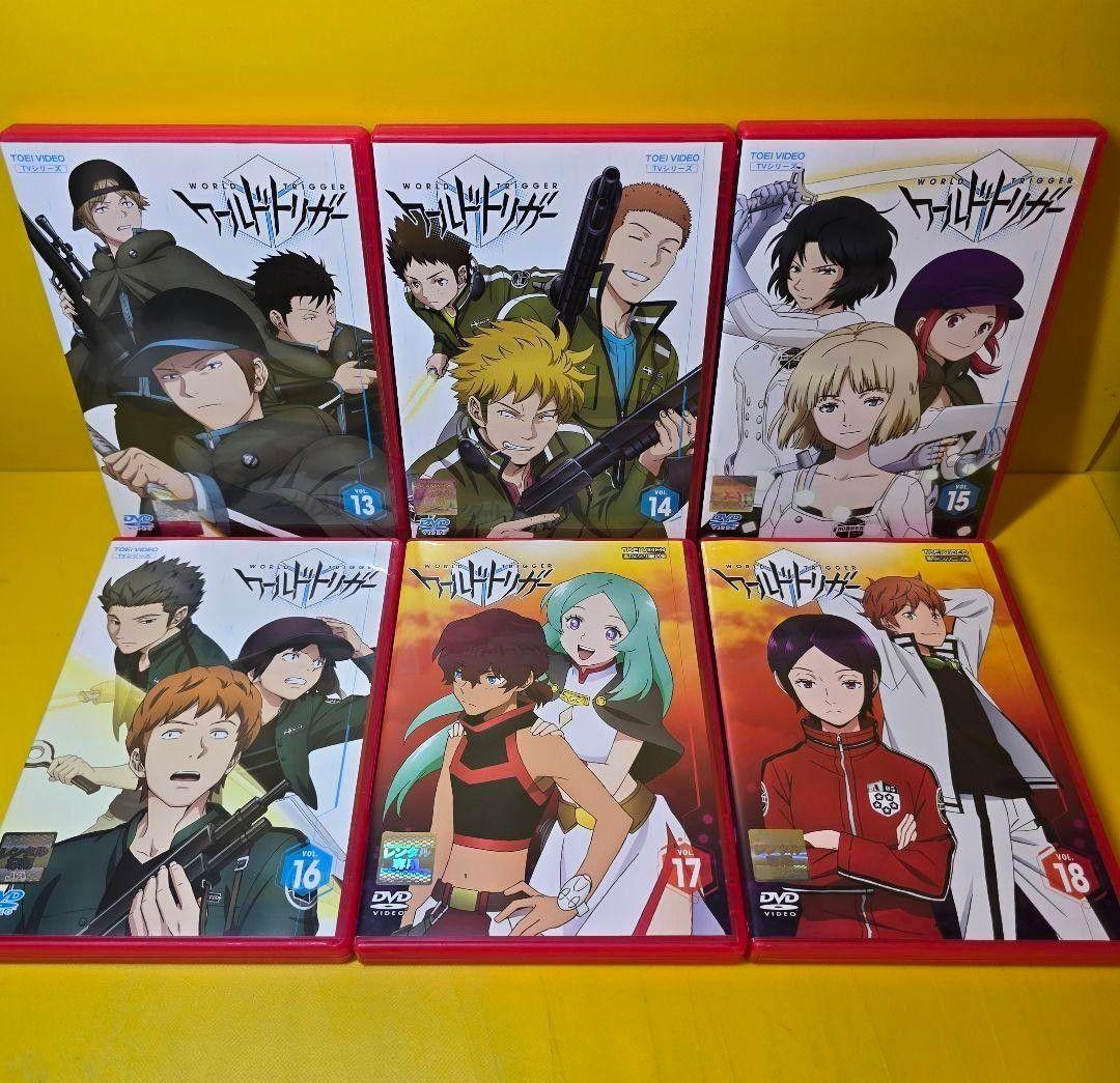 新品ケース交換済み ワールドトリガー DVD 1期 全24巻 全巻セット