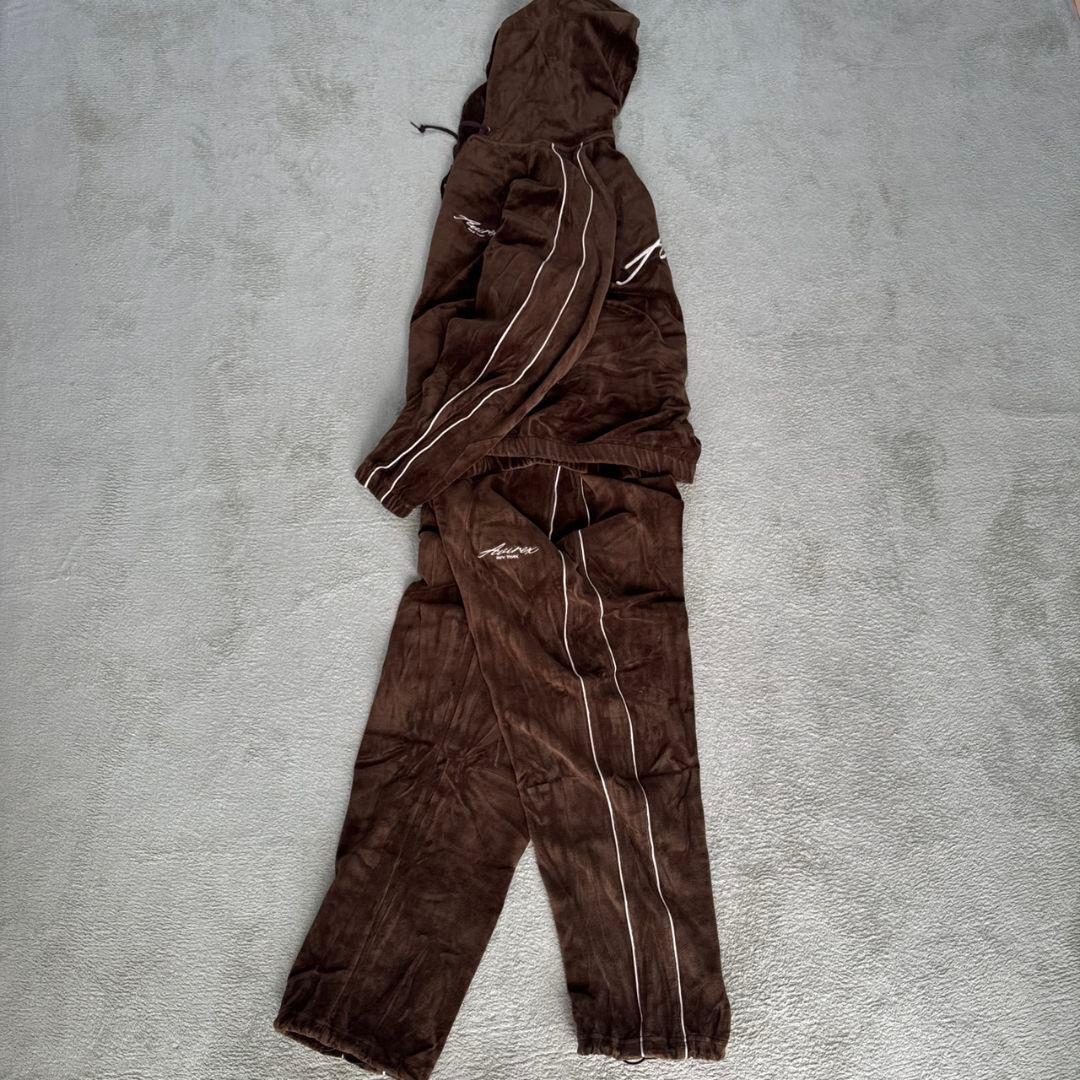 AVIREX アヴィレックス ベロア セットアップ ジャージ ジャケット