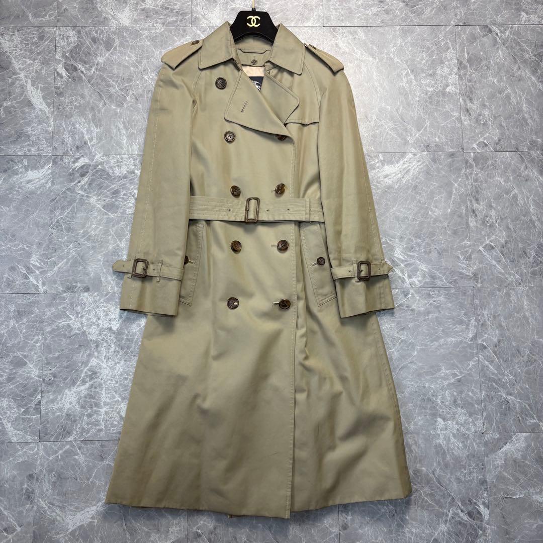 極美品♡バーバリーロンドン トレンチコート ベルト ライナー カーキ L