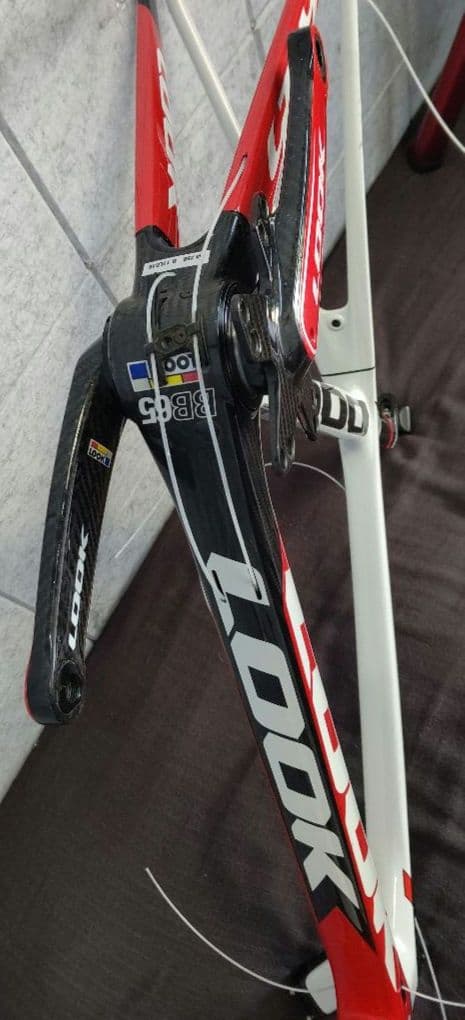 中古 2011 LOOK695 フレームセット Mサイズ コフィディスカラー - メルカリ