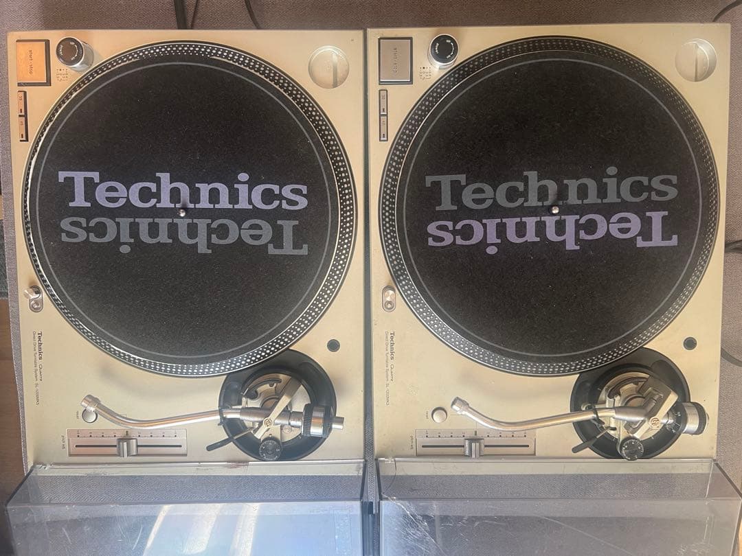 Technics SL-1200 mk5ターンテーブル シルバー×2台セット Technics SL-1200 MK5 Silver Direct Drive DJ Turntables Vintage | eBay