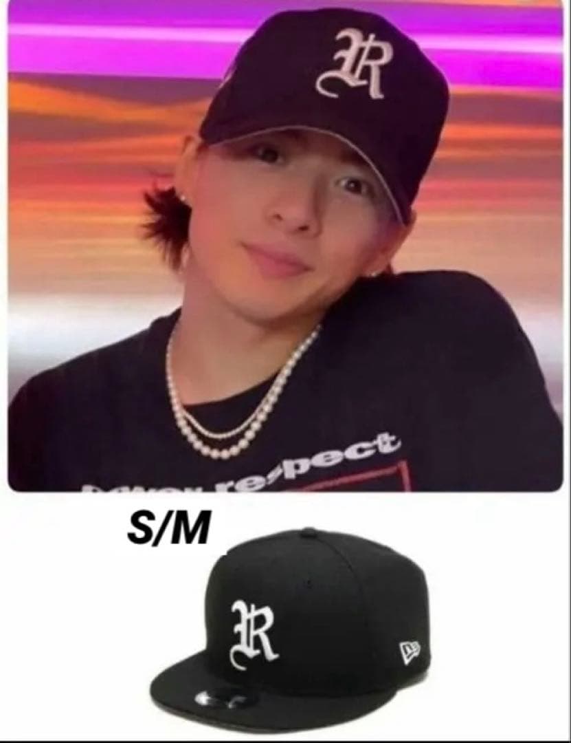 平野紫耀 NEW ERA ブラック キャップ - メルカリ