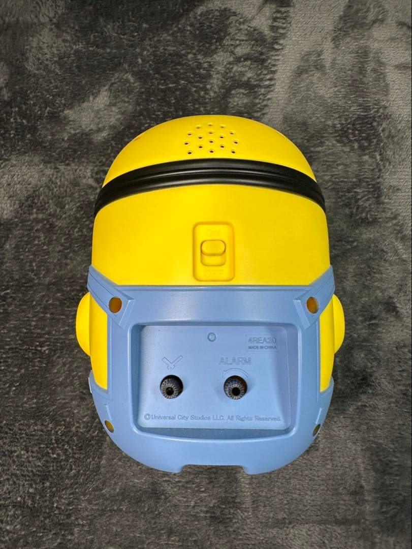 ＊美品＊ミニオン 目覚まし時計 音声機能付き