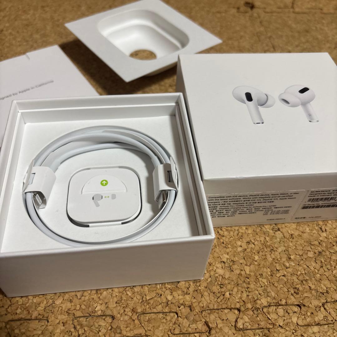 箱&付属品付き】AirPods Pro 第一世代フルセット [左耳充電不可