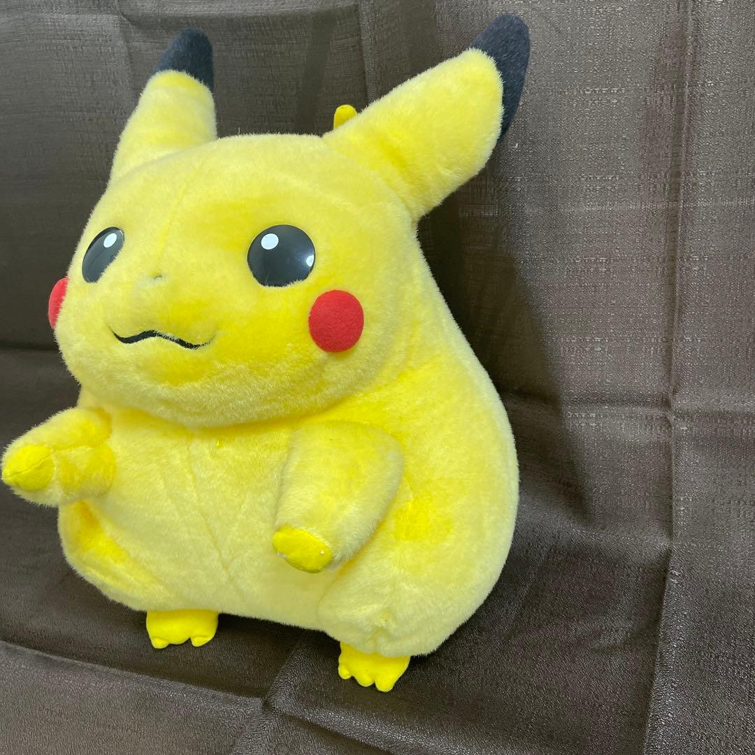 超希少】 タカラTOMY任天堂 初期 ピカチュウ ぬいぐるみ 当時物 ☆美品