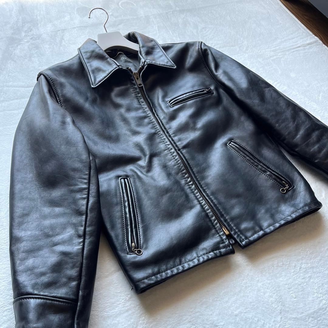 schott AT101 40 ライダースジャケット レザージャケット シングル