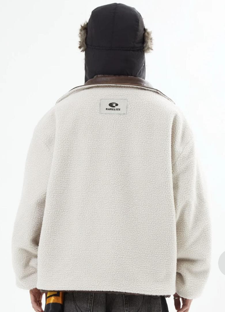 SALE】L2084リバーシブルPUレザージャケットM（brown）地底人 - メルカリ