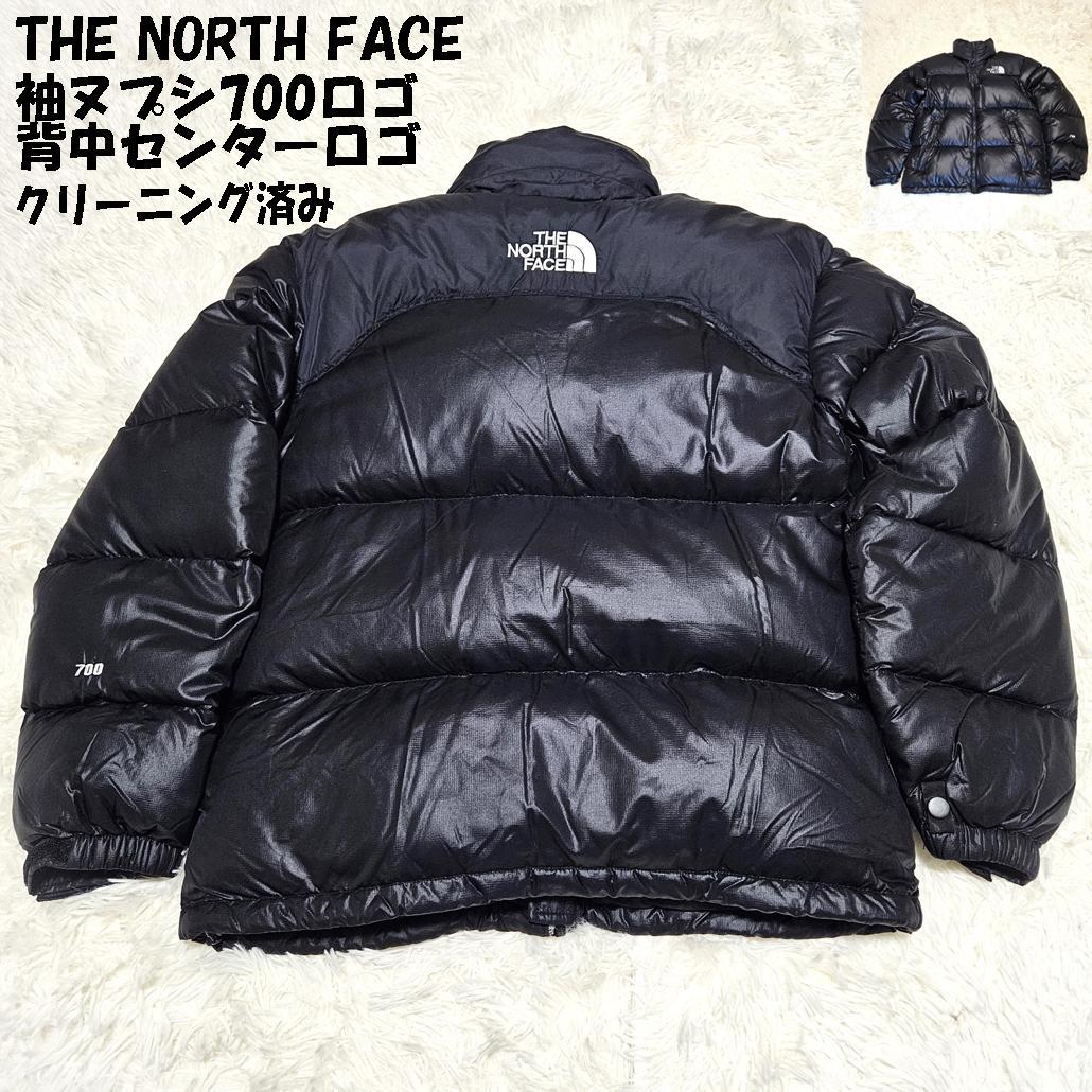 センターロゴ 袖ロゴ ヌプシ 700 ノースフェイス ダウン S - メルカリ