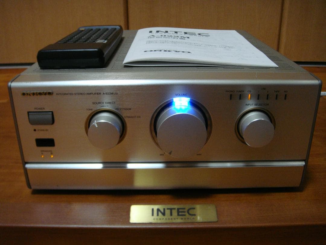 整備済 ONKYOオンキョー プリメイン A-922M LTDリモコン取説付 - メルカリ