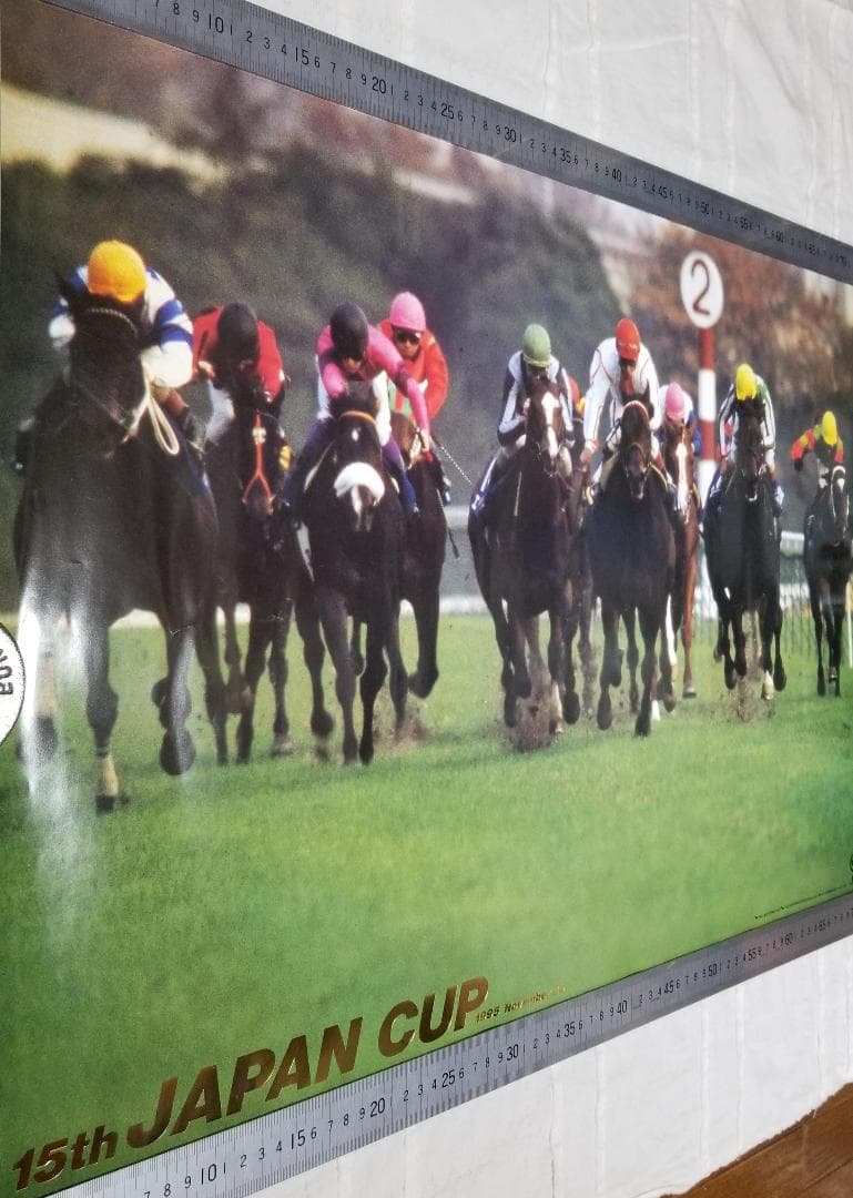 ◆ ナリタブライアン　武豊　JAPAN CUP　非売品　KEIBA　競馬ポスター