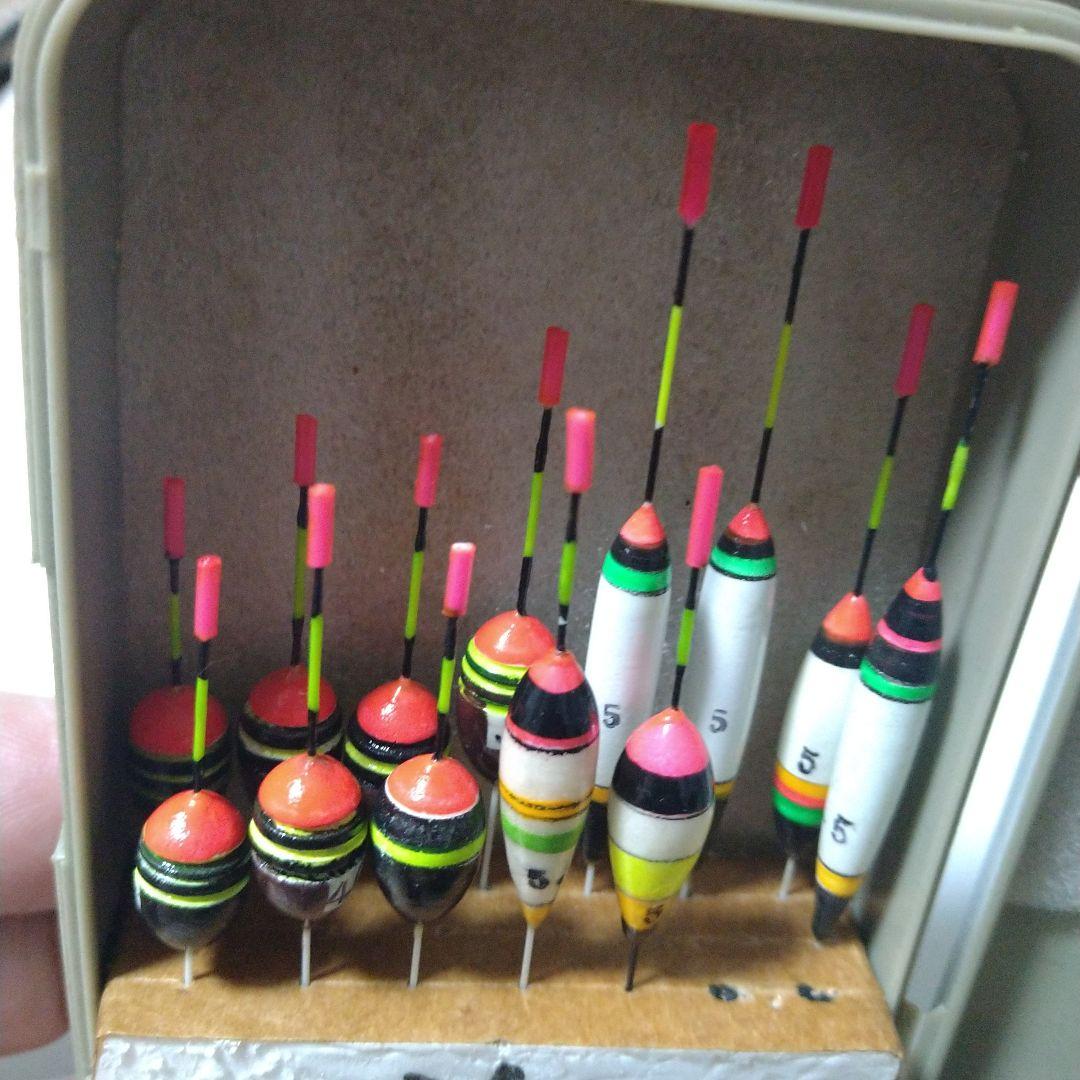 自作 ハエ釣り浮き 13個 NO11 - メルカリ