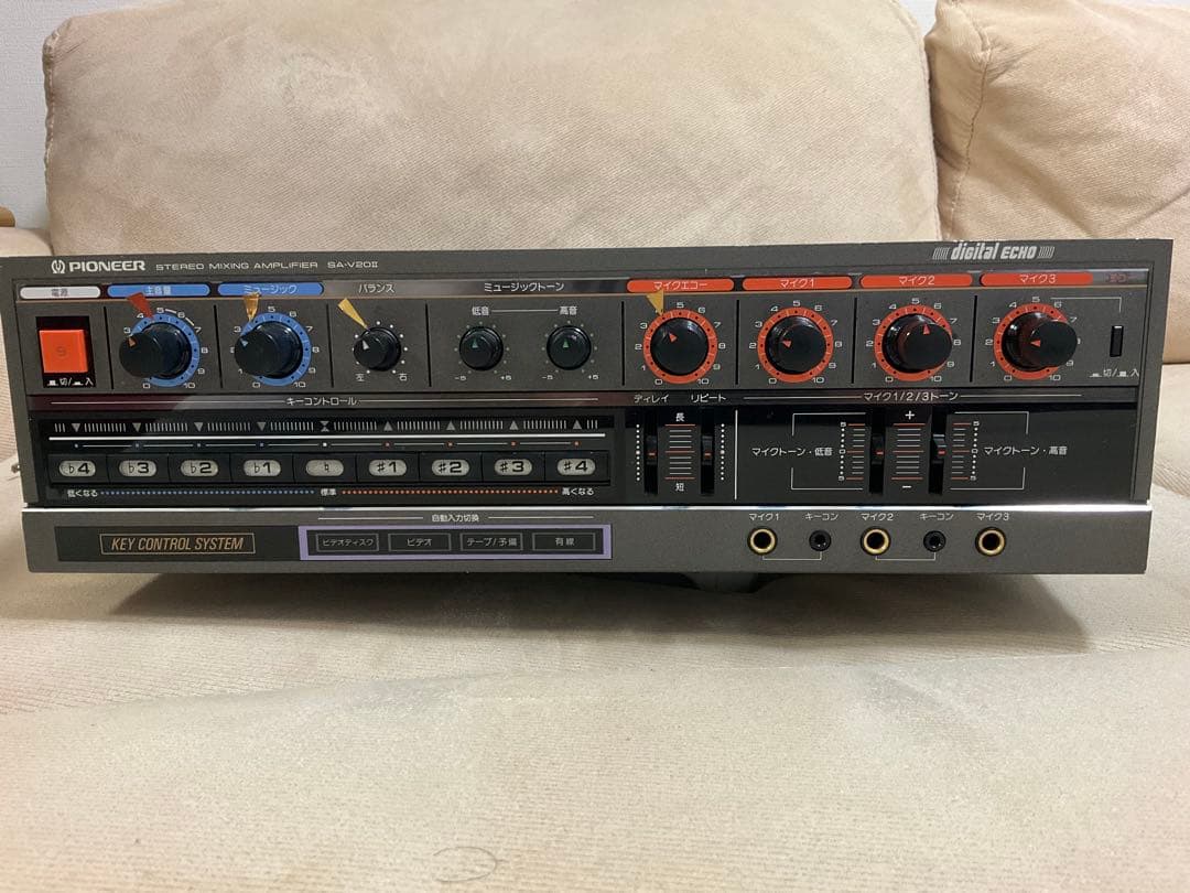 Pioneer SA-V20Ⅱ ステレオミキシングアンプ カラオケアンプ - メルカリ