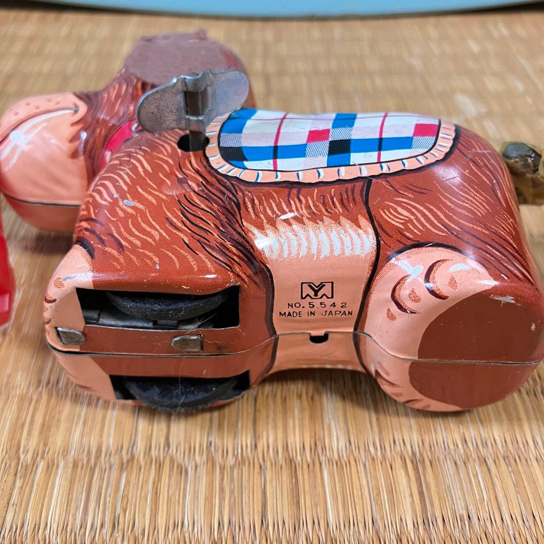 ブリキ おもちゃ 昭和レトロ うさぎ くま 犬 TRADEMARK 日本製 - メルカリ