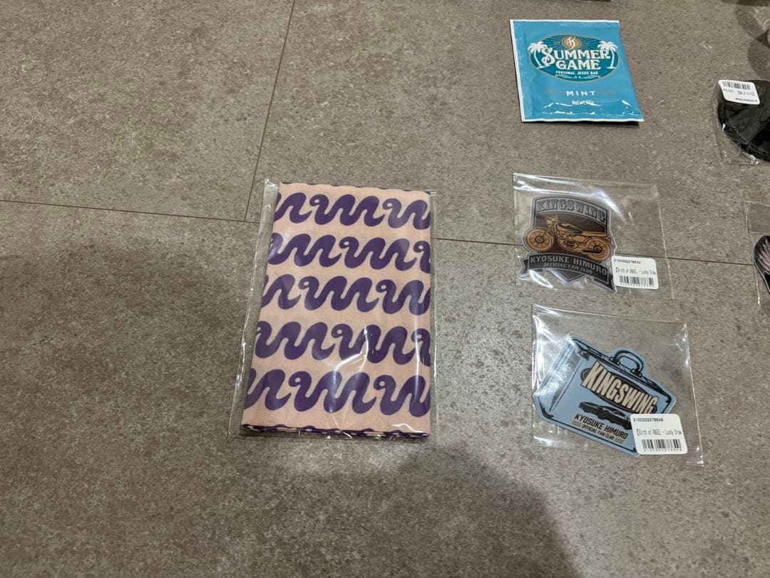 新品未使用　非売品　氷室京介　福箱・会員限定くじ　景品