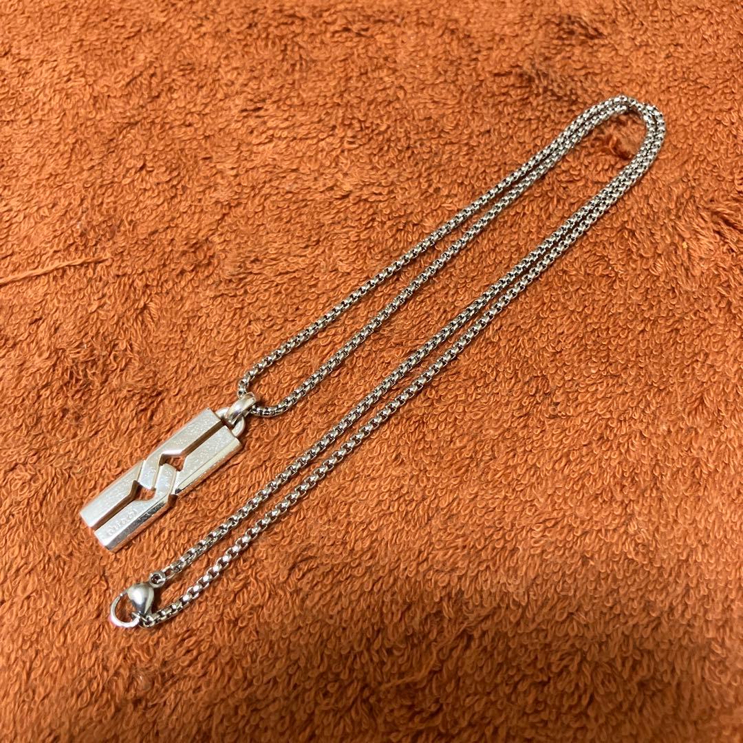 GUCCI グッチ ネックレス トップ ノット インフィニティ 正規品 - メルカリ