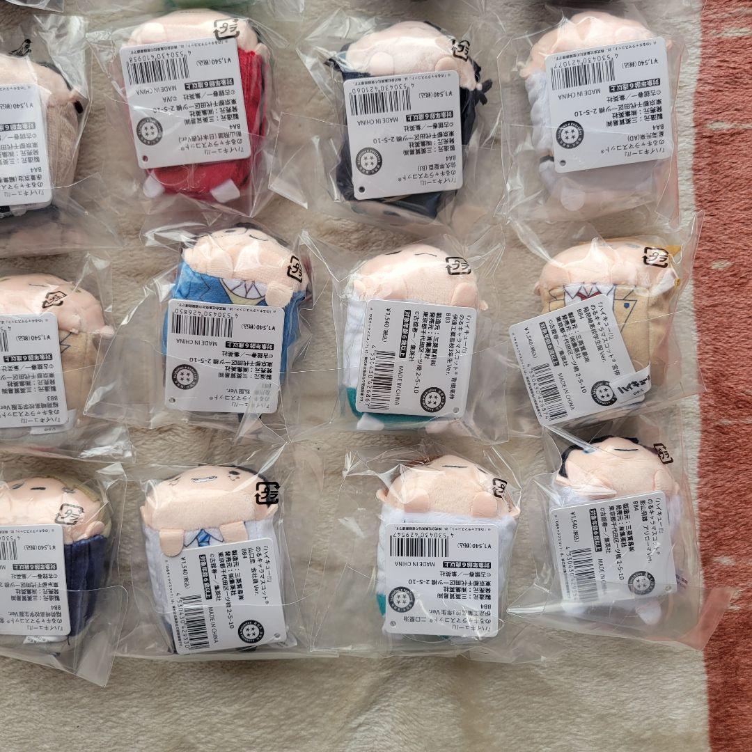 ハイキュー！！ のるキャラマスコット 全28種 コンプセット ジャンプ 限定商品