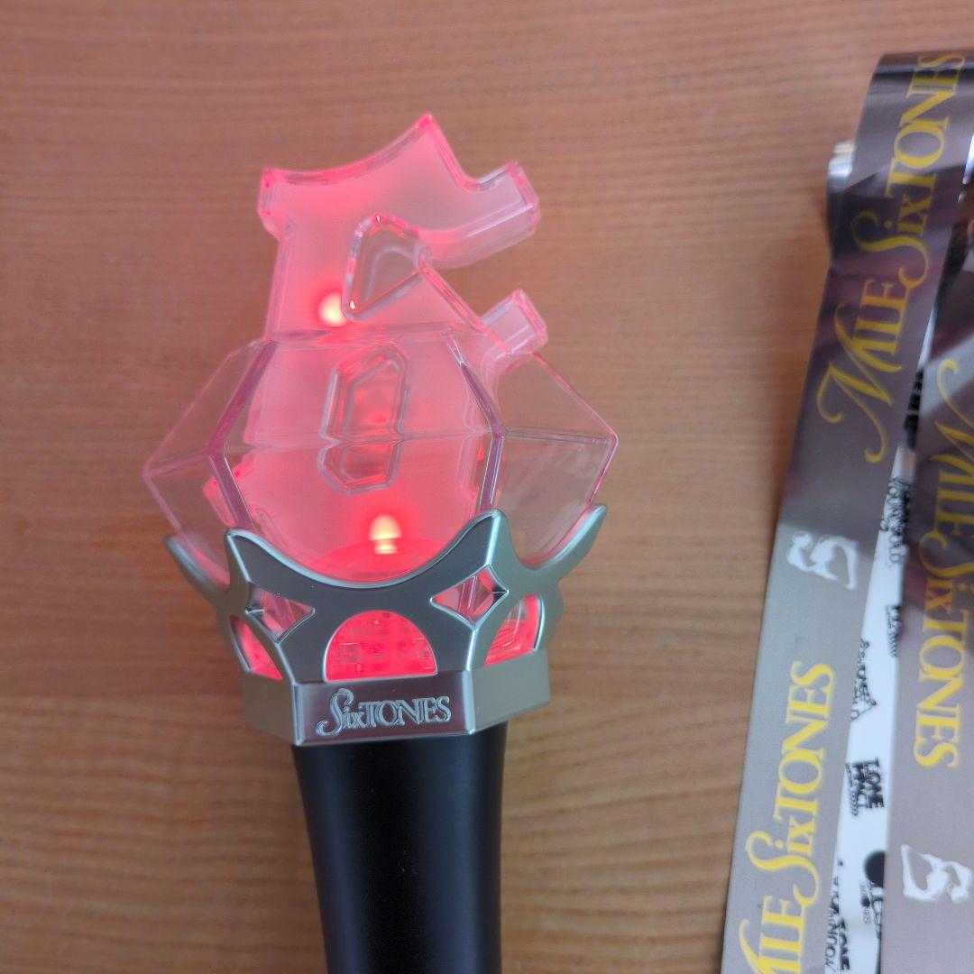 SixTONES mile SixTONES ペンライト 銀テ付き - メルカリ