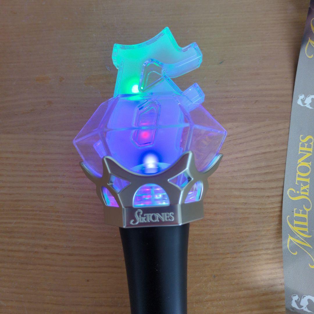 SixTONES mile SixTONES ペンライト 銀テ付き - メルカリ