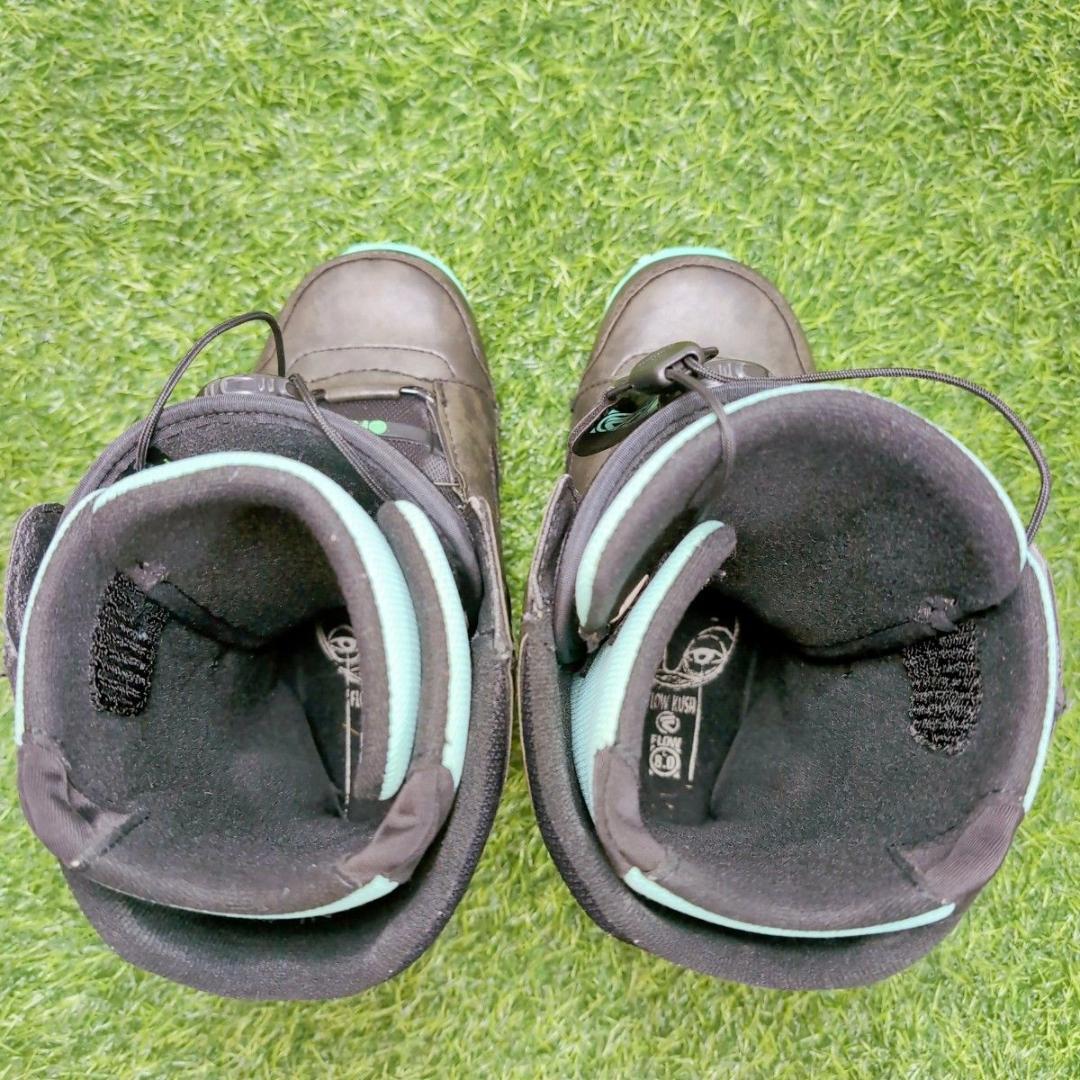 FLOW フロー フロウ 24.5cm スノーボード BOA ボアブーツ