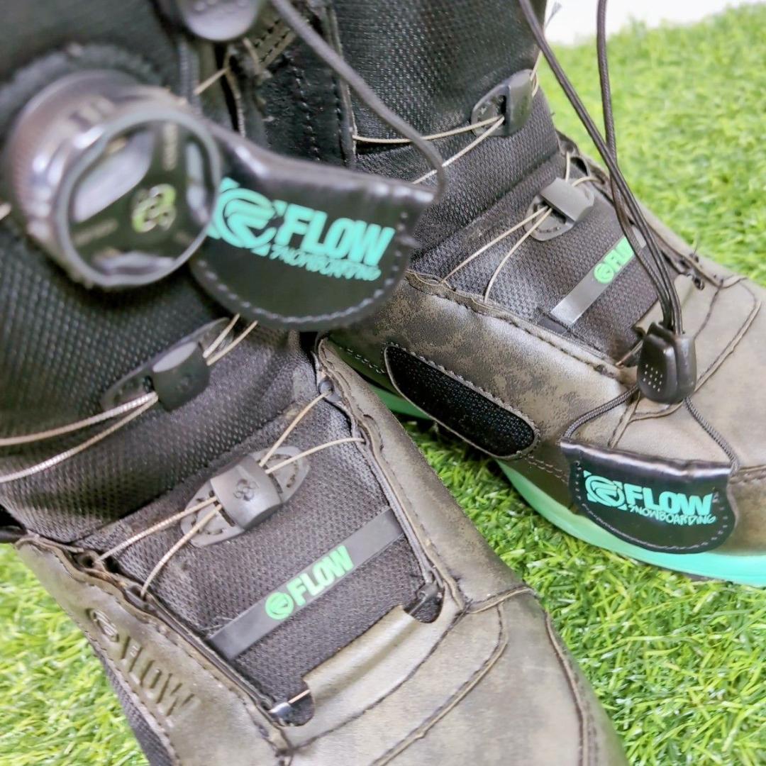 FLOW フロー フロウ 24.5cm スノーボード BOA ボアブーツ