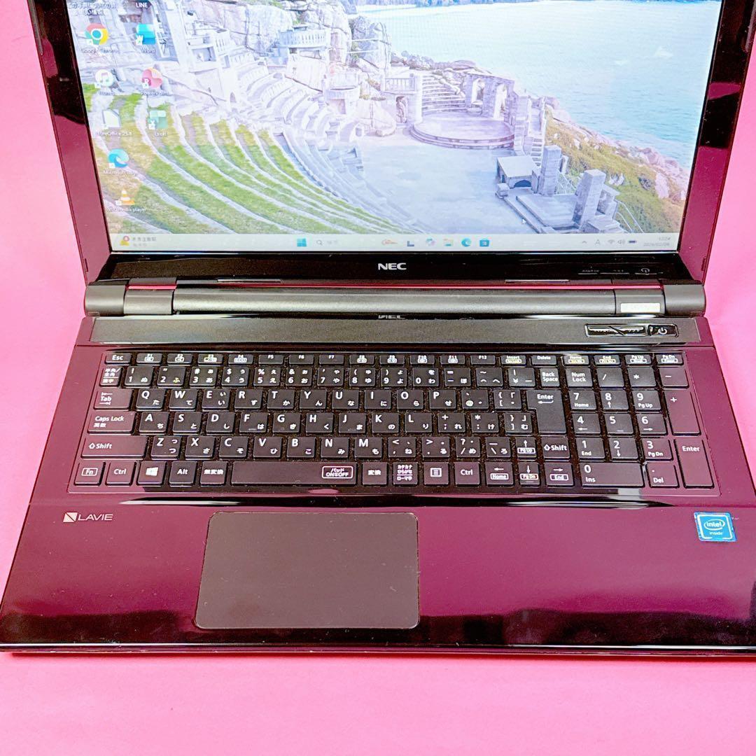 新品SSD× 高速12GB⭐️win11ノートパソコン オフィス ワードエクセル