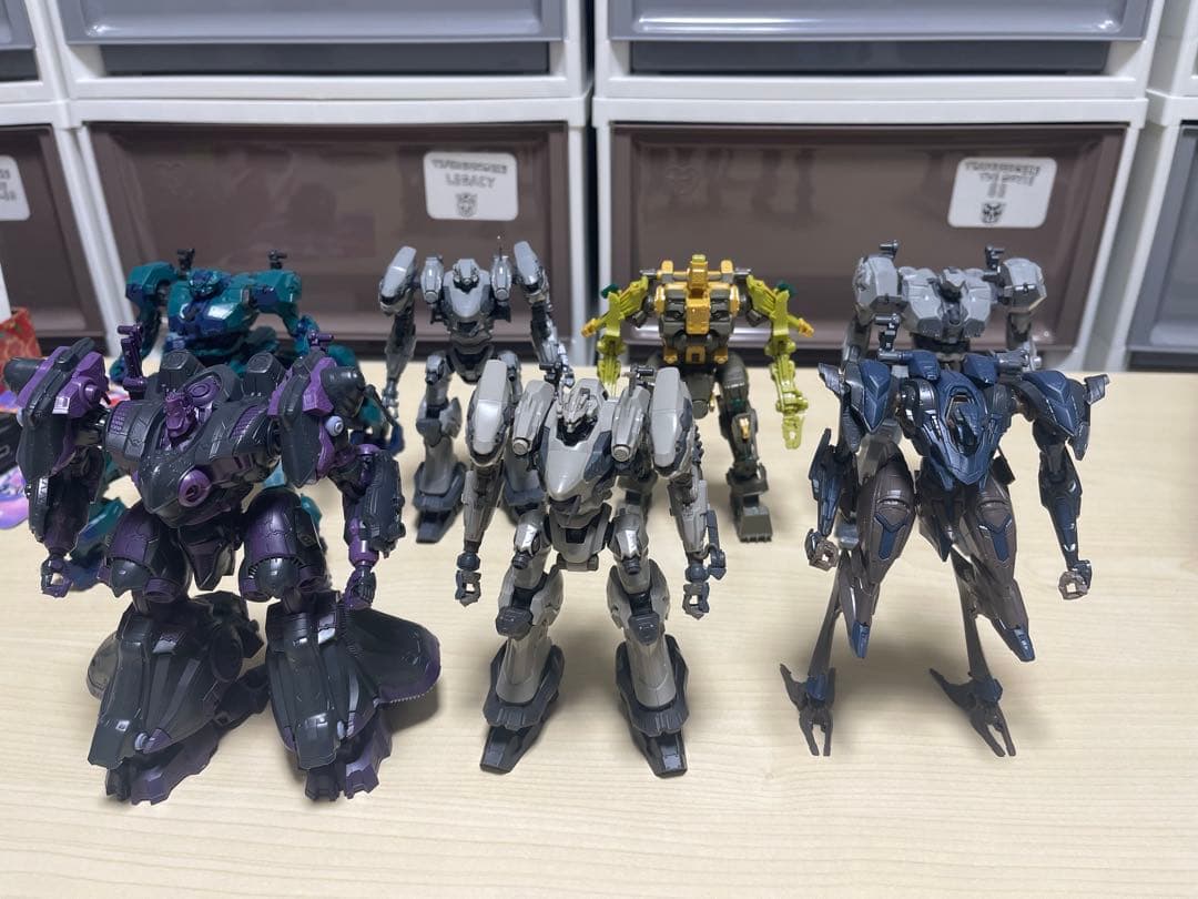 30MM アーマードコア6 AC6 7体　まとめ売り アーマード・コア6』のナイトフォールとスティールヘイズが「30MM