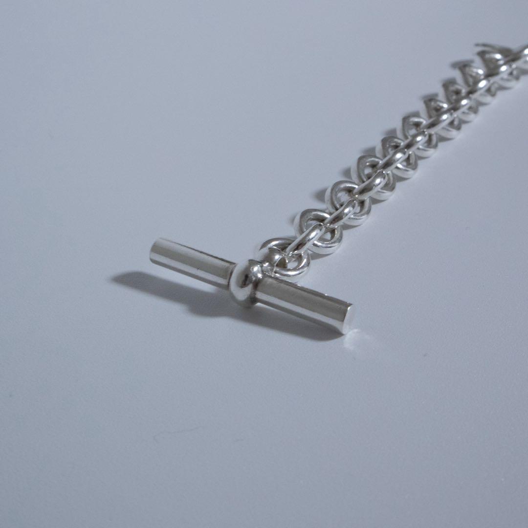 シルバー950 ブレスレット クレッシェンド式 トグル チェーン - メルカリ