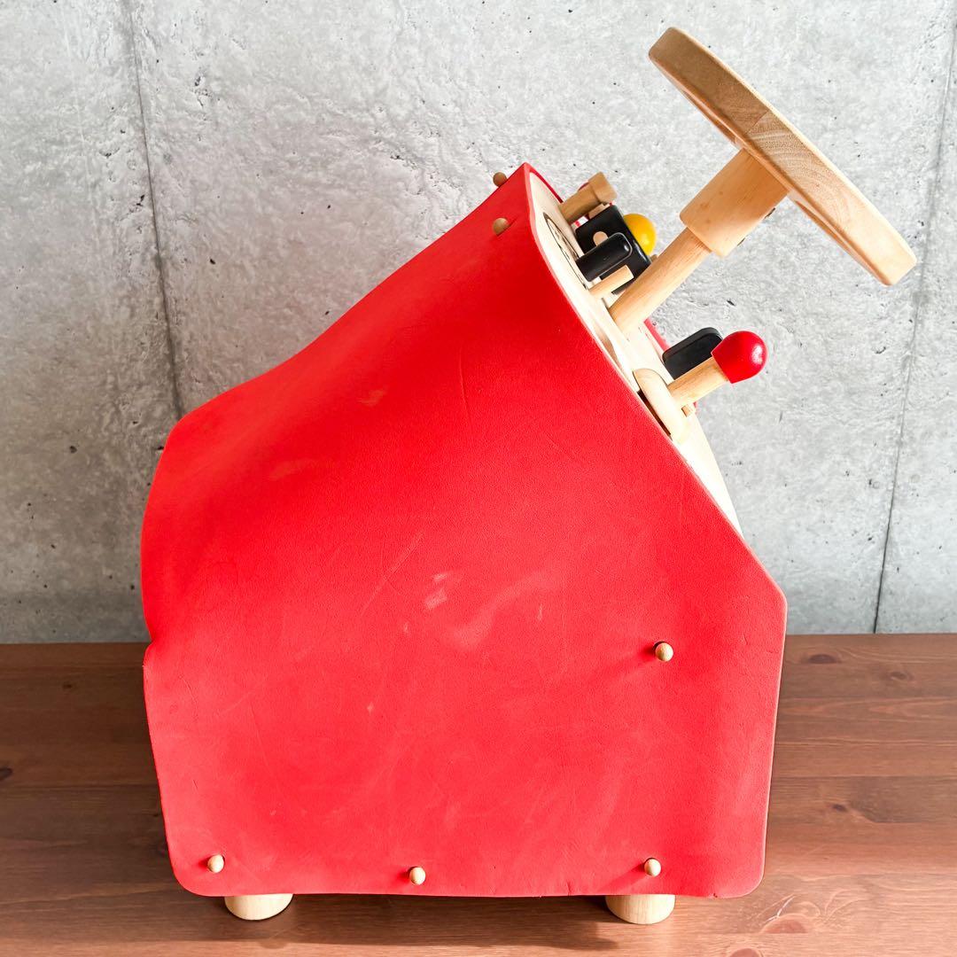 PLAN TOYS ドライビングシート　車　ハンドル　おもちゃ