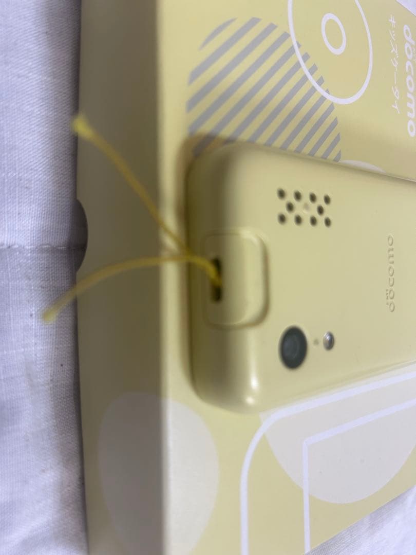 docomo キッズ携帯 KY-41C イエロー 箱・説明書あり 動作確認済み