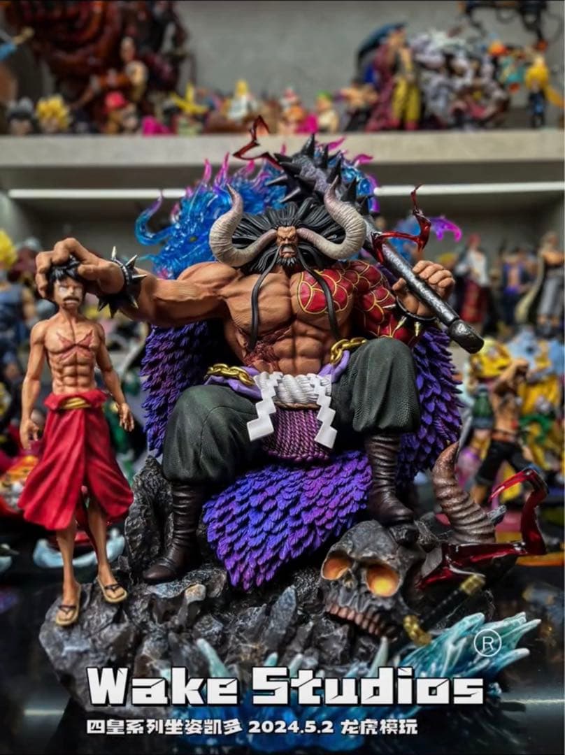 ワンピース 百獣【元四皇】カイドウ フィギュア ガレージキット - メルカリ