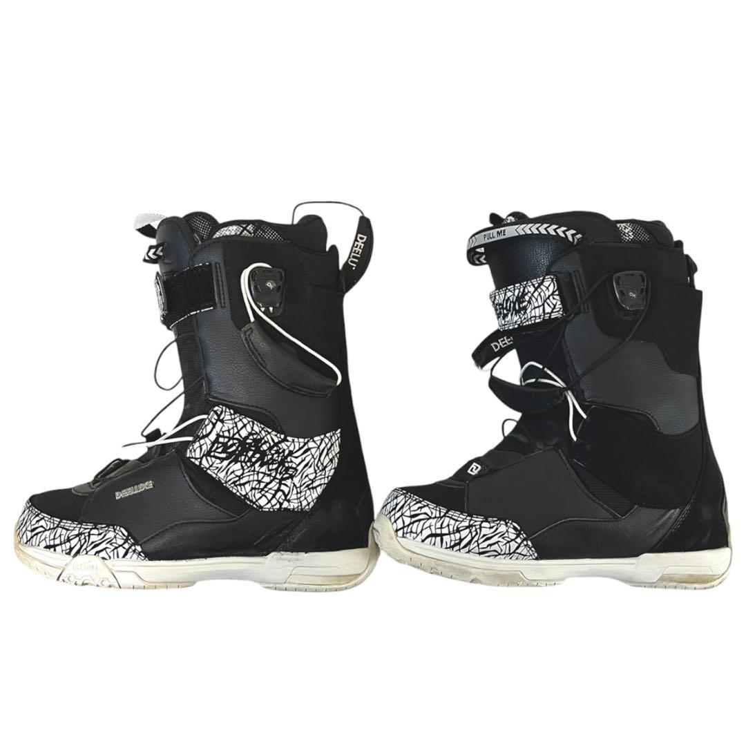【極美品】ディーラックス ディーモン スノボ用ブーツ 25.5cm Bane 黒