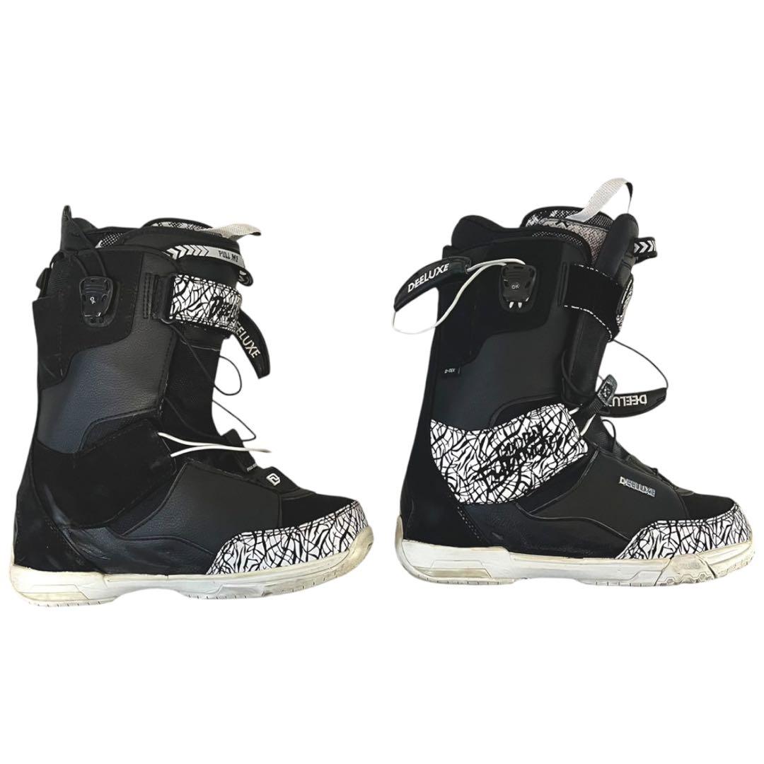 【極美品】ディーラックス ディーモン スノボ用ブーツ 25.5cm Bane 黒