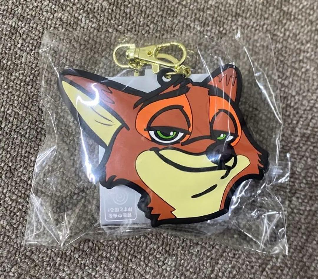 ディズニーストア ズートピア ニック・ワイルド キーチェーン