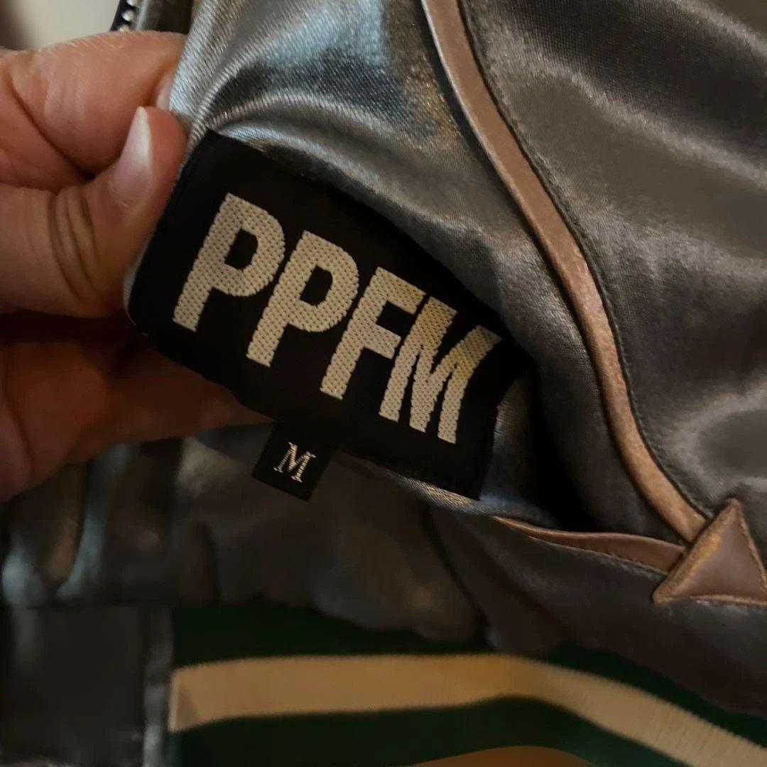 PPFM 日本国 刺繍 別珍スカジャン ダークブルー - メルカリ