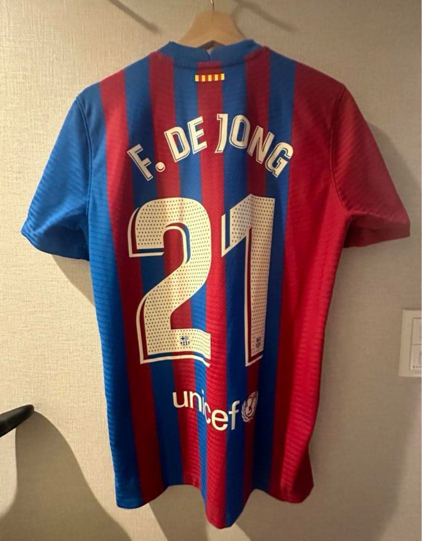 フレンキーデヨング バルセロナ20-21ユニフォーム