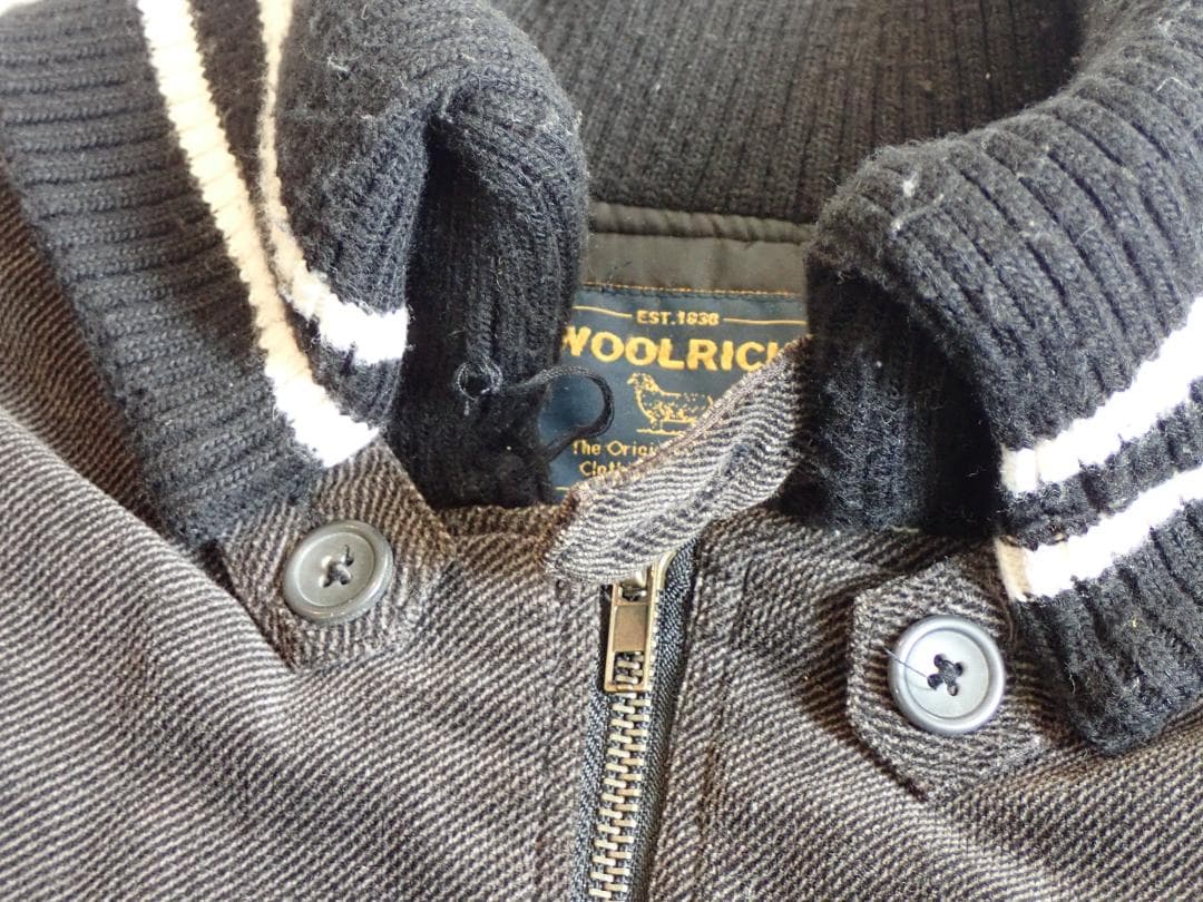 90s WOOLRICH ブルゾン ジャケット ブラック M ウールリッチ - メルカリ