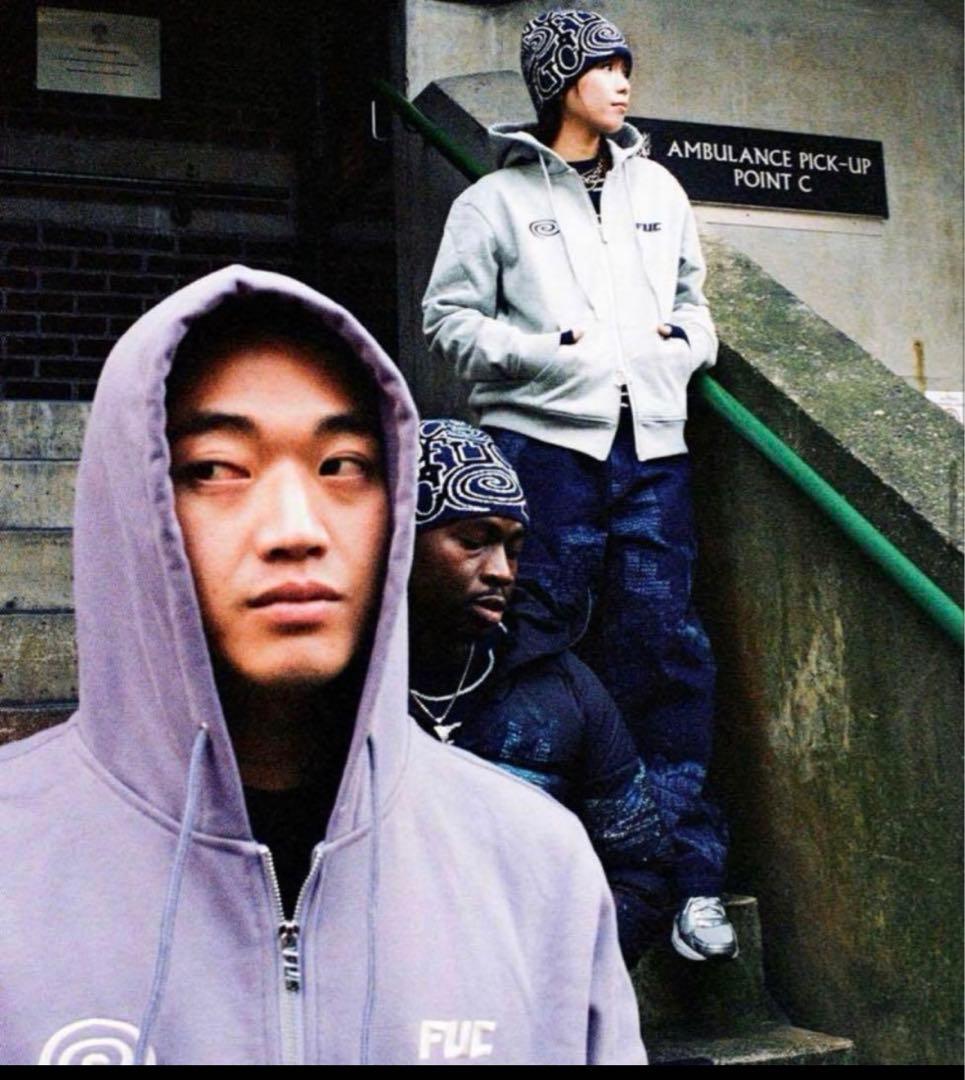 SOL x FUC Zip Hoodie Nevy soonerorlater - メルカリ