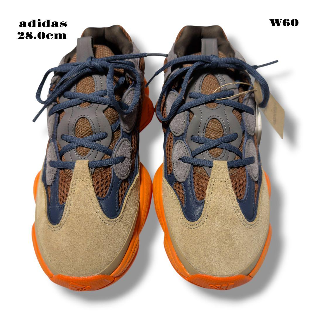 未使用品！ adidas YEEZY 500 ENFLAME 28.0 オレンジ - メルカリ