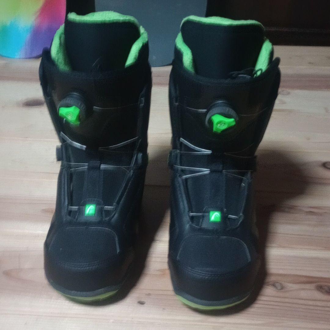 ダイヤル式　Head　スノーボードブーツ　25.0cm