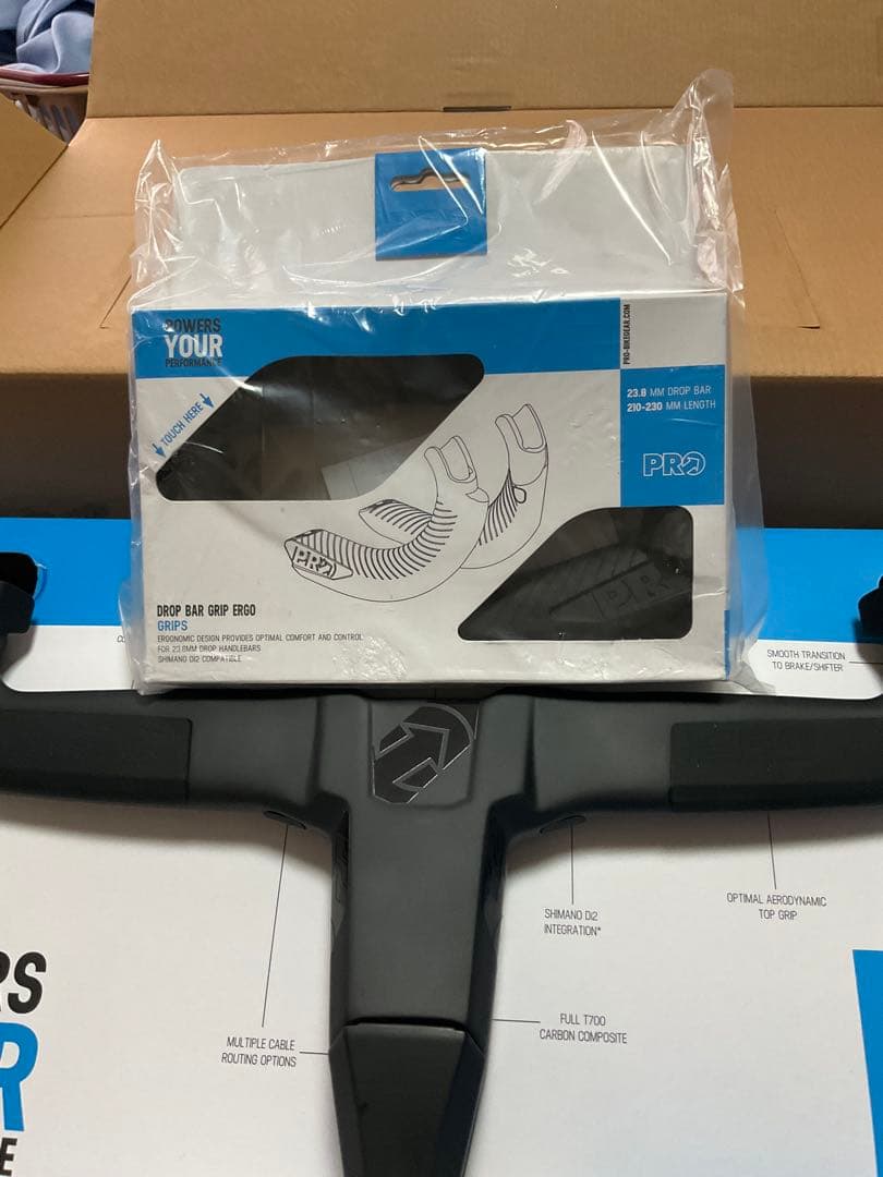 新品プロ(PRO)VIBE EVO Carbon 125mm/42cm グリップ - メルカリ