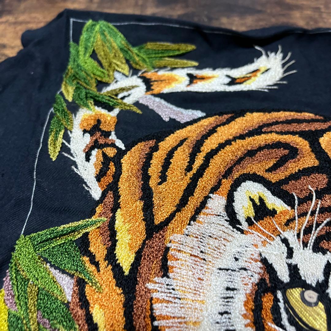 MATSUBATO No.901 松鳩文化刺繍 闘魂 虎 額縁無し - メルカリ