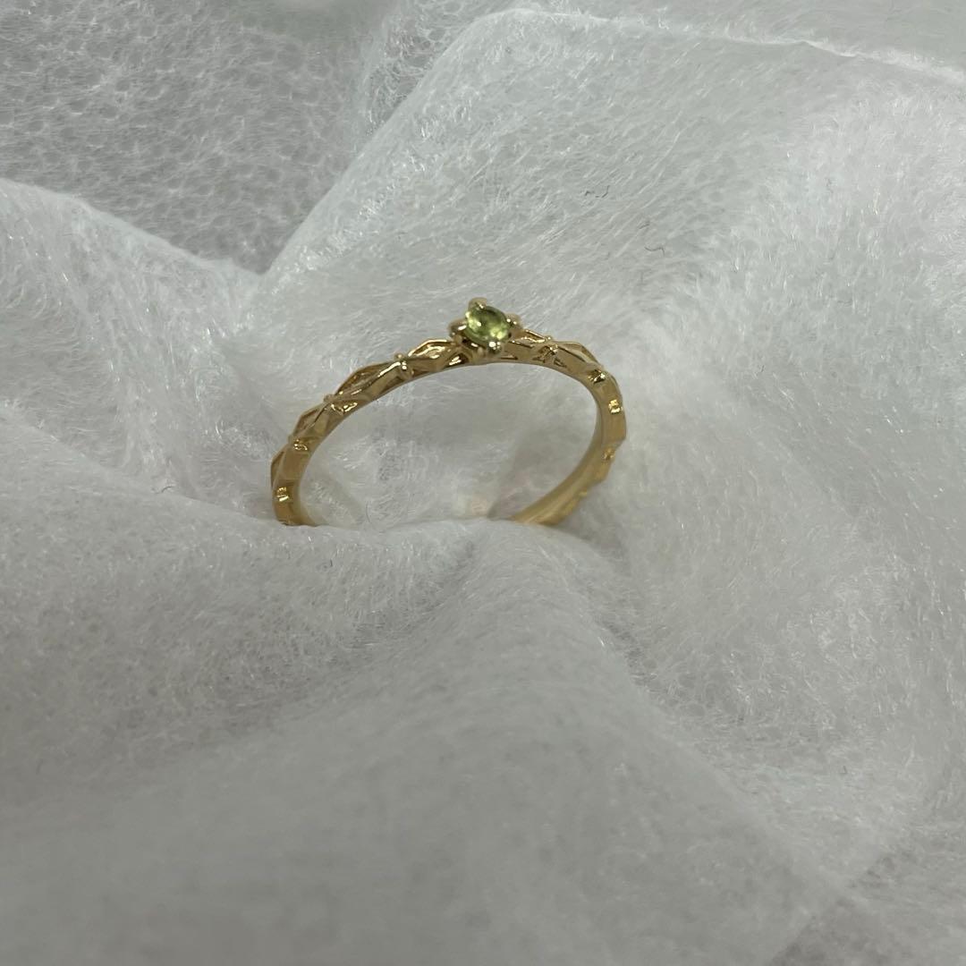 agete ペリドット リング 5号　指輪 Limited Edition》K10ペリドットリング | アガット(agete) | マルイ