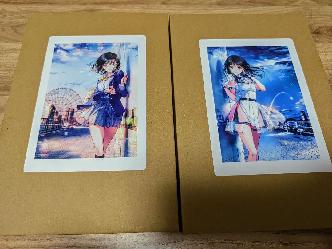 Tiv アクリルアート　複製原画　直筆サイン入り　2点セット　30点限定