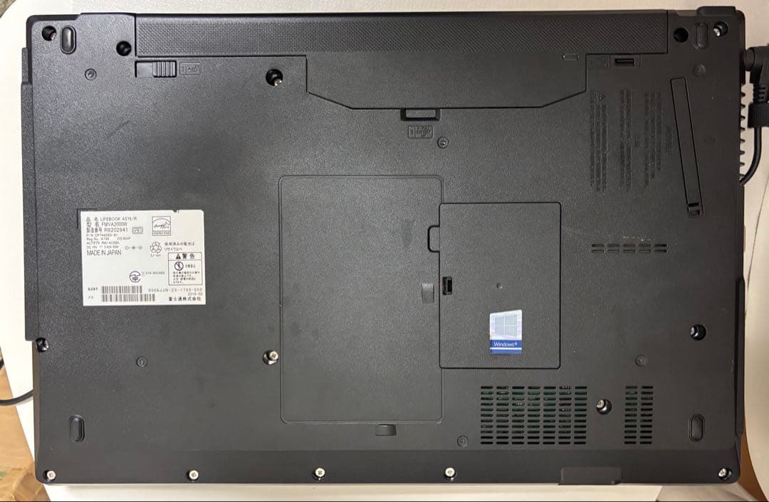 富士通LifeBook 15.6Inch SSD128GBメモリ8GB