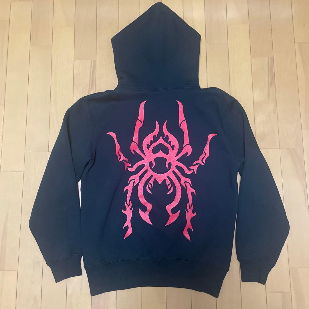 endless madeパーカー spider hoodie - メルカリ