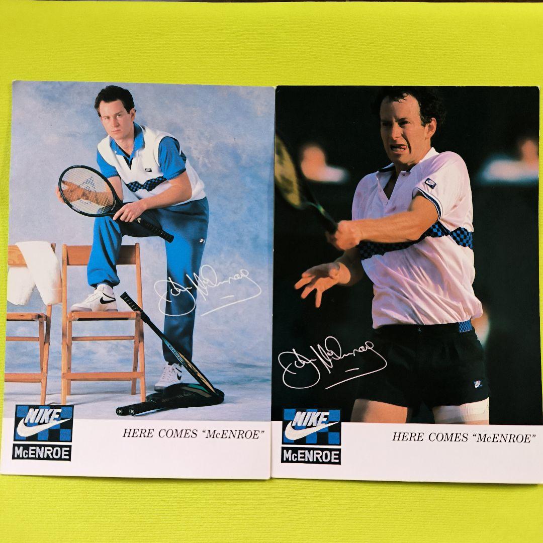 ジョンマッケンロー NIKE ポストカード - メルカリ