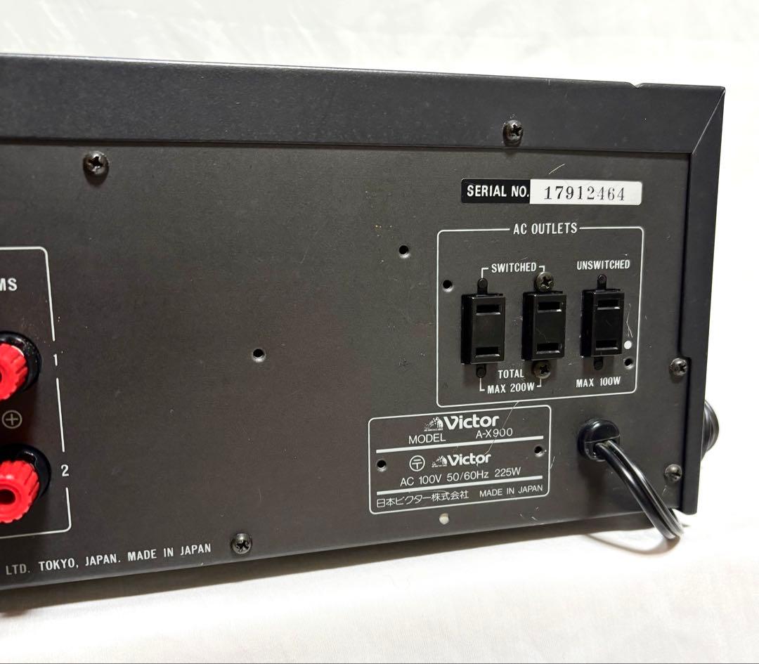 Victor プリメインアンプ A-X900 Gmサーキット 日本製 - メルカリ