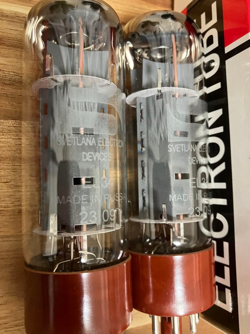 Svetlana EL34マッチドペア×2 (4本セット) - メルカリ