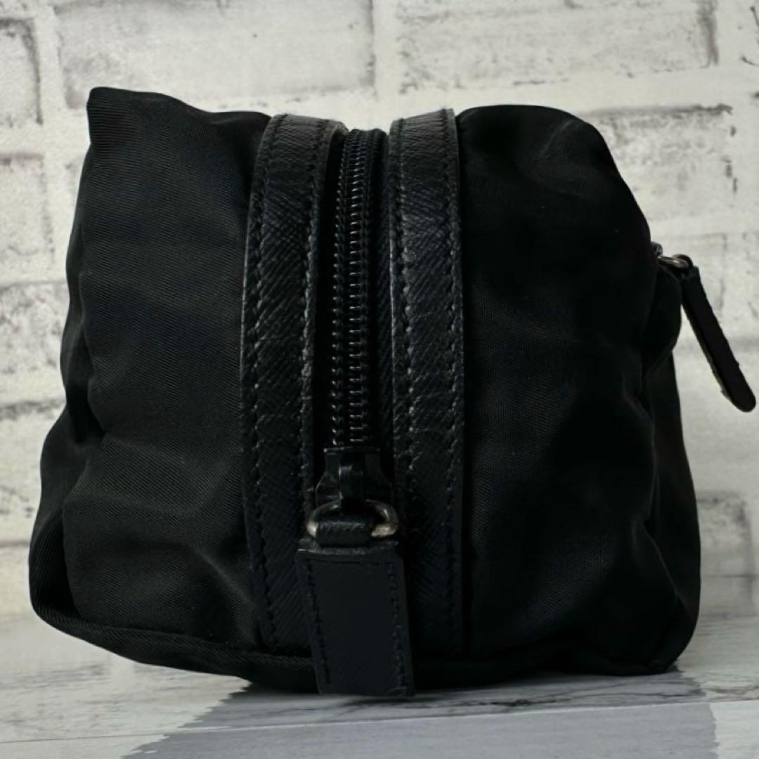 未使用級✨プラダ セカンドバッグ ナイロン サフィアーノ MV28 Gカード